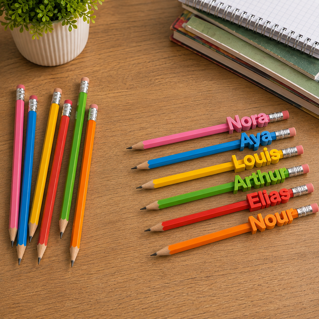 MyTag — Personalized Name Tag for Pencil