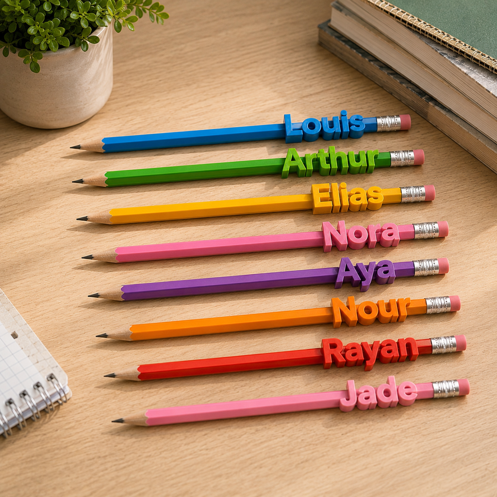 MyTag — Personalized Name Tag for Pencil