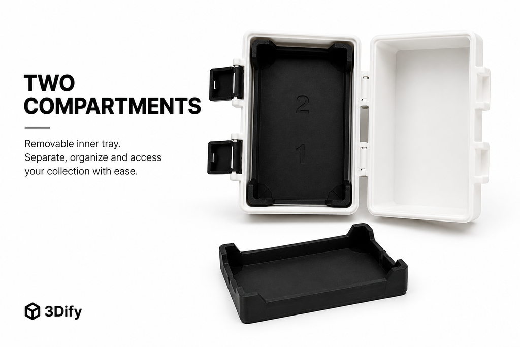 3Dify ColecBox Duo 200 – Sticker Storage Box