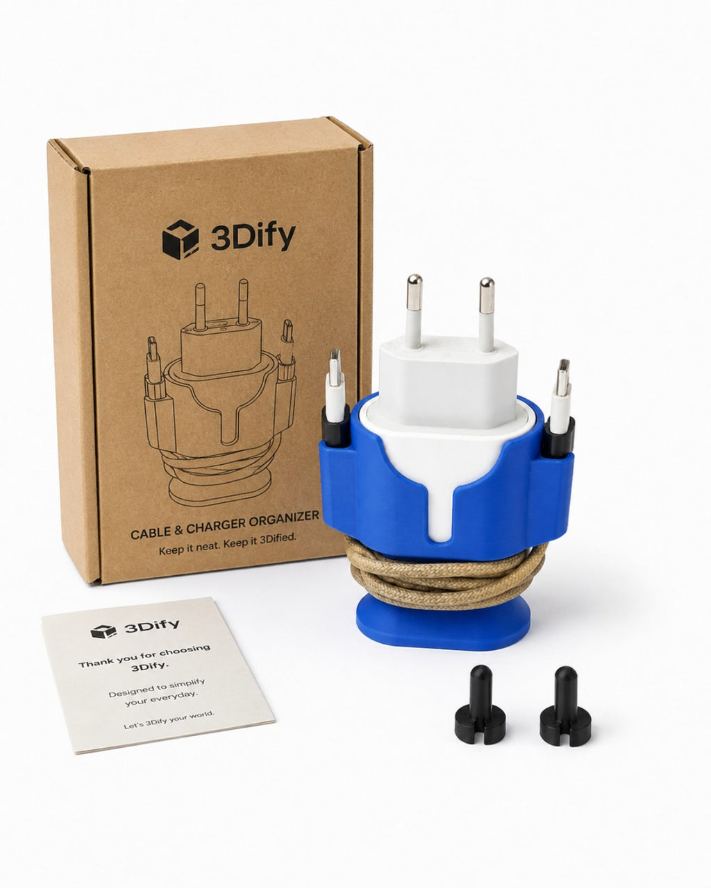 3Dify ORVI - Cable & Charge Organizer