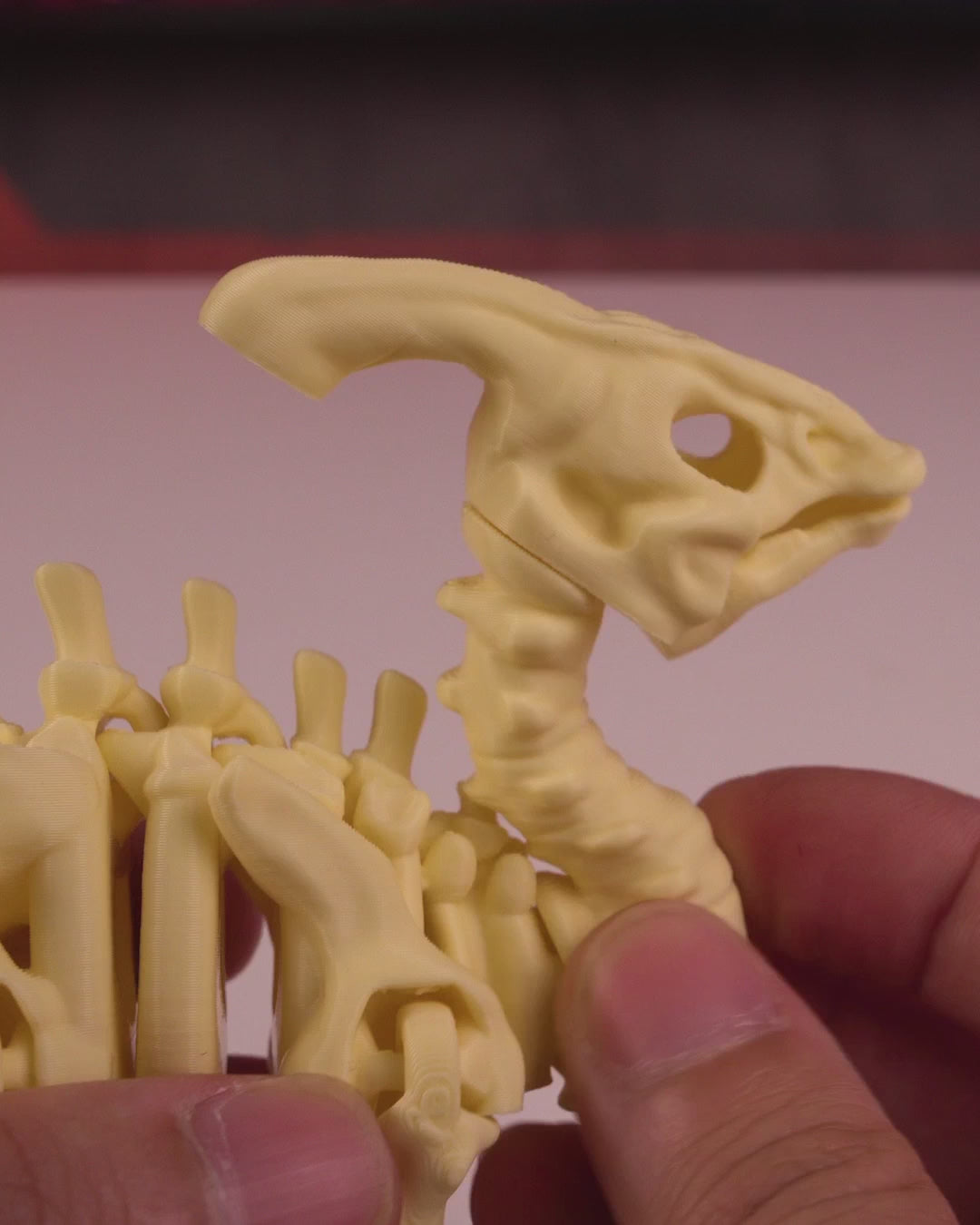 ParaBone – Articulated Parasaurolophus Skeleton