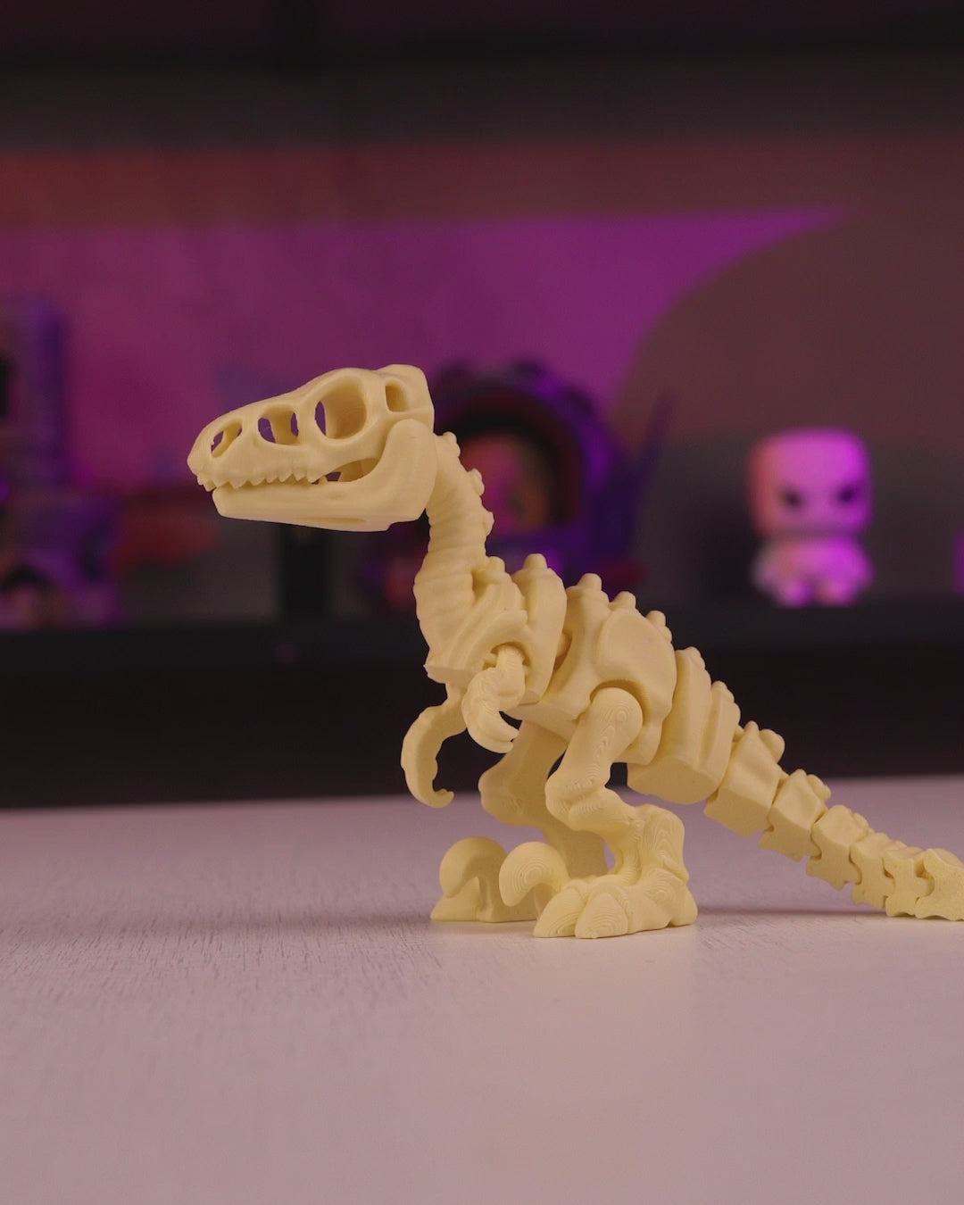 VelociBone – Articulated Velociraptor Skeleton