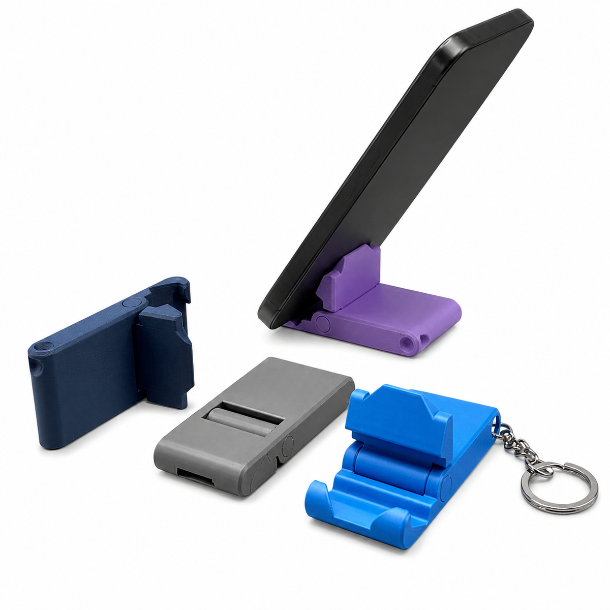 3Dify PocketStand – Foldable Portable Smartphone Stand with Keychain